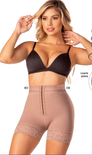 Vista 3 de Cachetero Broche Central 4996 - COLOR: BEIGE, TALLA: M